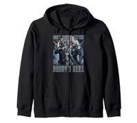 No te preocupes, gatito, papá, está aquí: Alpha Wolf Knight Night Moon Sudadera con Capucha