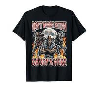 No te Preocupes Gatito papá está aquí Camiseta