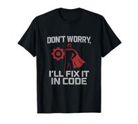 No te Preocupes, lo arreglaré en código depurando codificador de superhéroes Camiseta