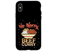 No te Preocupes por el Curry de Carne - Curry Divertido y Carcasa para iPhone X/XS