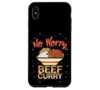 No te Preocupes por el Curry de Carne - Curry Divertido y Carcasa para iPhone XS MAX