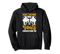 No te Preocupes por Que mis Cabras me entiendan Sudadera con Capucha
