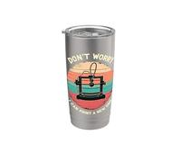 No te preocupes, puedo imprimir uno nuevo Impresión 3D divertida Vaso térmico de acero inoxidable de doble pared