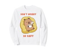 No te Preocupes, sé CapyFun Capybara Sudadera