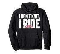 No tejo, voy en Moto, Motero, Libertad Sudadera con Capucha