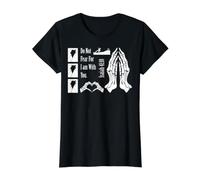 No Temas, Porque yo Estoy contigo - Isaías 41:10 Camiseta gráfica económica, Mujer, Negro, XL