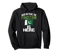 No Temas Que el paquistaní esté aquí Divertido Pakistán Sudadera con Capucha
