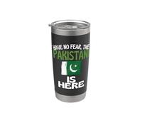 No temas que el paquistaní esté aquí divertido Pakistán Vaso térmico de acero inoxidable de doble pared