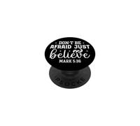 No Temas, Solo cree - Diseño basado en la fe PopSockets PopGrip Adhesivo