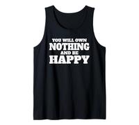 NO TENDRÁS NADA Y SERÁ FELIZ Camiseta sin Mangas