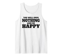 NO TENDRÁS Nada Y SERÁ Feliz Camiseta sin Mangas