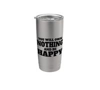 NO TENDRÁS NADA Y SERÁ FELIZ Vaso térmico de acero inoxidable de doble pared