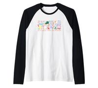 No tengas miedo de aprender un poco diferente Camiseta Manga Raglan