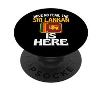 No tengas Miedo de Que Sri Lanka esté aquí Funny Sri Lanka PopSockets PopGrip Adhesivo