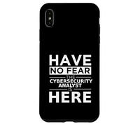 No tengas Miedo: el Analista de ciberseguridad está aquí, Divertido Regalo Carcasa para iPhone XS MAX