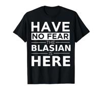 No tengas Miedo El Blasian está aquí Herencia del Orgullo asiático Negro Camiseta gráfica económica, Hombre, Negro, S