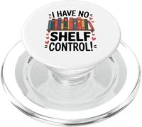 No Tengo Control De Estantes Adictos A Los Libros Lectura PopSockets PopGrip para MagSafe