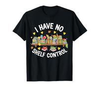 No Tengo estantería, Amante de los Libros, Divertido Juego de Palabras, Broma, ratón de Biblioteca Camiseta