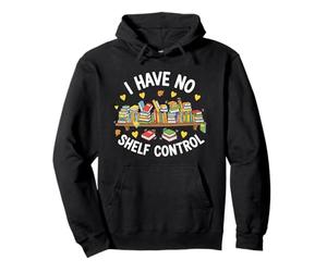 No Tengo estantería, Amante de los Libros, Divertido Juego de Palabras, Broma, ratón de Biblioteca Sudadera con Capucha