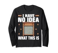 No Tengo Idea de lo Que es Este Antiguo Lavabo Retro Manga Larga