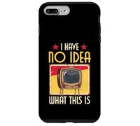 No Tengo Idea de lo Que es Este televisor Retro con Antenas Carcasa para iPhone 7 Plus/8 Plus