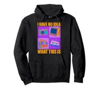 No Tengo Idea de lo Que es Esto 80s 90s Humor Divertido Gen Z Sudadera con Capucha