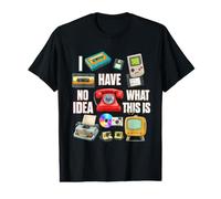 No Tengo Idea de lo Que Esto es 80s 1980s OldFashion 80 Fiesta Camiseta gráfica económica