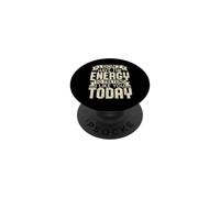 No Tengo la energía para fingir Que me Gustas Hoy Divertido PopSockets PopGrip Adhesivo