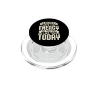 No Tengo la energía para fingir Que me Gustas Hoy Divertido PopSockets PopGrip para MagSafe