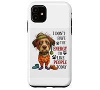 No tengo la energía para gustarme la gente hoy Carcasa para iPhone 11