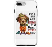No tengo la energía para gustarme la gente hoy Carcasa para iPhone 7 Plus/8 Plus
