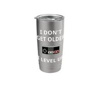 No tengo más edad Juegos de video juegos Vaso térmico de acero inoxidable de doble pared