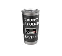 No tengo más edad Juegos de video juegos Vaso térmico de acero inoxidable de doble pared