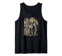 No Tengo Miedo de Haber Nacido para Hacer Esto Juana de Arco English Camiseta sin Mangas