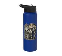 No tengo miedo de haber nacido para hacer esto Juana de Arco Francés Stainless Steel Insulated Water Bottle