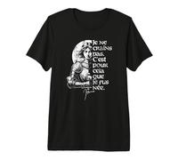 No Tengo Miedo. Nací para Hacer Esto. Juana de Arco Envejecido Camiseta Premium