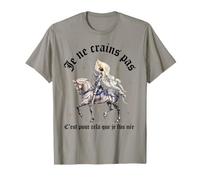 No Tengo Miedo. Nací para Hacer Esto. Juana de Arco Francés Camiseta