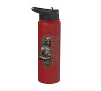 No tengo miedo. Nací para hacer esto. Juana de Arco francesa Stainless Steel Insulated Water Bottle