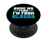 No Tengo Miedo Soy de Alaska PopSockets PopGrip Adhesivo