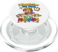 No Tengo ni el Tiempo ni los marcadores Cita sarcástica PopSockets PopGrip para MagSafe