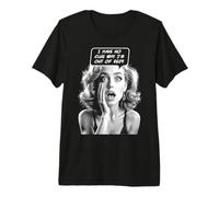 No Tengo ni Idea de por qué Estoy Fuera de la Cama Chica sarcástica del Arte Pop Camiseta Premium