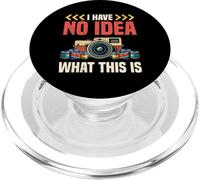 No Tengo ni Idea de qué es Esta cámara de Cine de Bolsillo Retro de los 80 PopSockets PopGrip para MagSafe