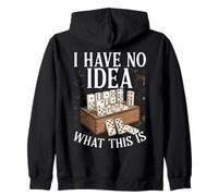 No Tengo ni Idea de qué es Este Juego de dominó en Caja de Madera Sudadera con Capucha