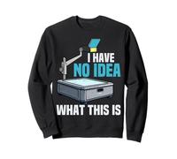 No Tengo ni Idea de qué es Este retroproyector Retro clásico Sudadera