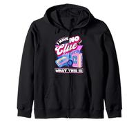 No tengo ni idea de qué es esto: atuendo de los 80, retro, 80 Sudadera con Capucha