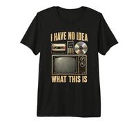 No Tengo ni Idea de qué es Esto: tecnología Retro, Divertida y sarcástica Camiseta Premium