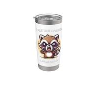 No tengo ningún problema. Yo soy el problema. Cute Troublemaker Vaso térmico de acero inoxidable de doble pared