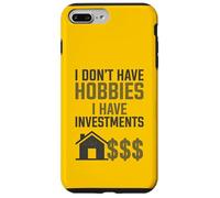 No Tengo Pasatiempos Tengo inversiones Carcasa para iPhone 7 Plus/8 Plus