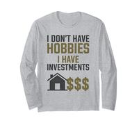 No Tengo Pasatiempos Tengo inversiones Manga Larga