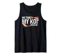 No Tengo Tiempo, mi koi me Necesita Fan Camiseta sin Mangas